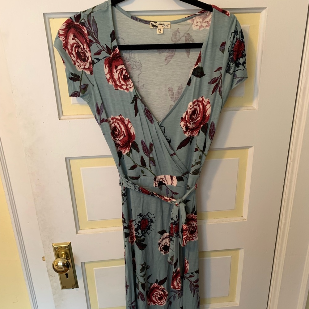 Maxi ‘wrap’ dress